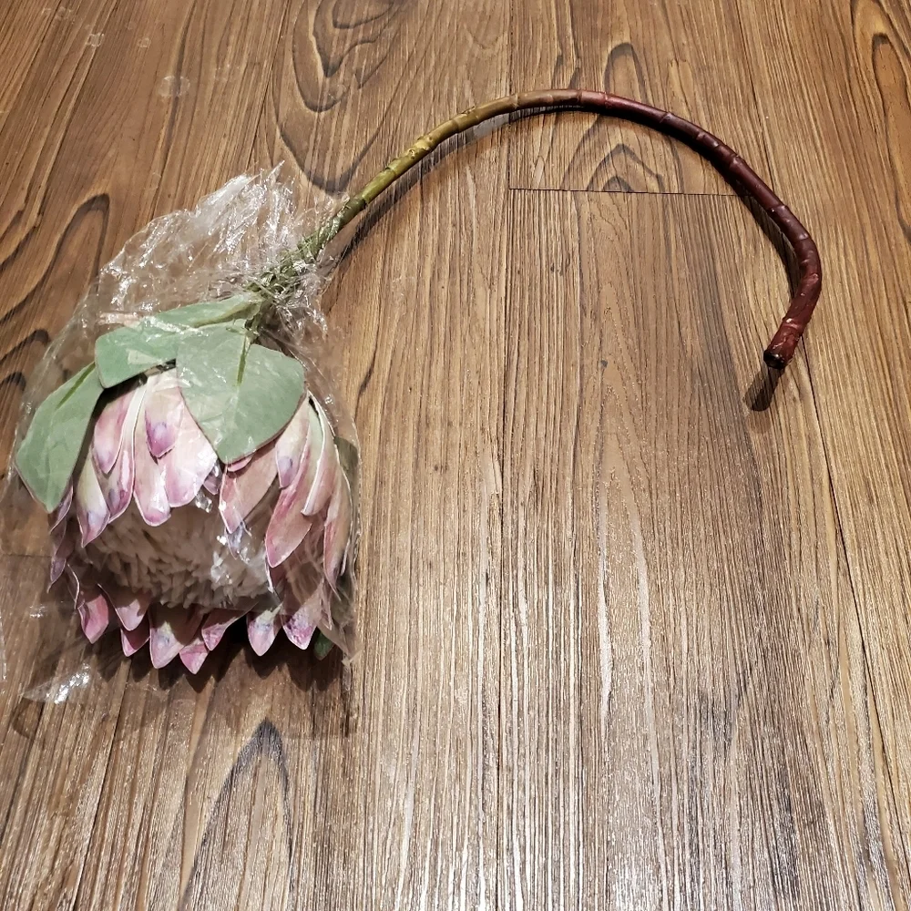 Calcifer The King Protea Cynaroides Artificial Flower Plant Garden Party Wedding